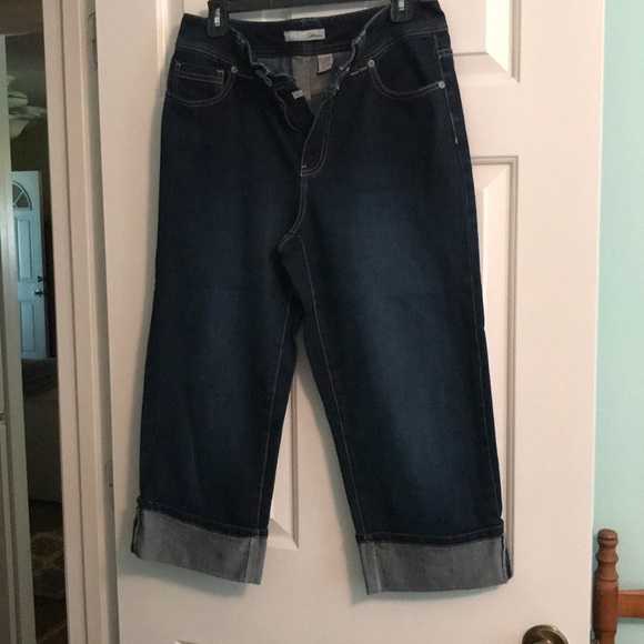 chicos denim capris